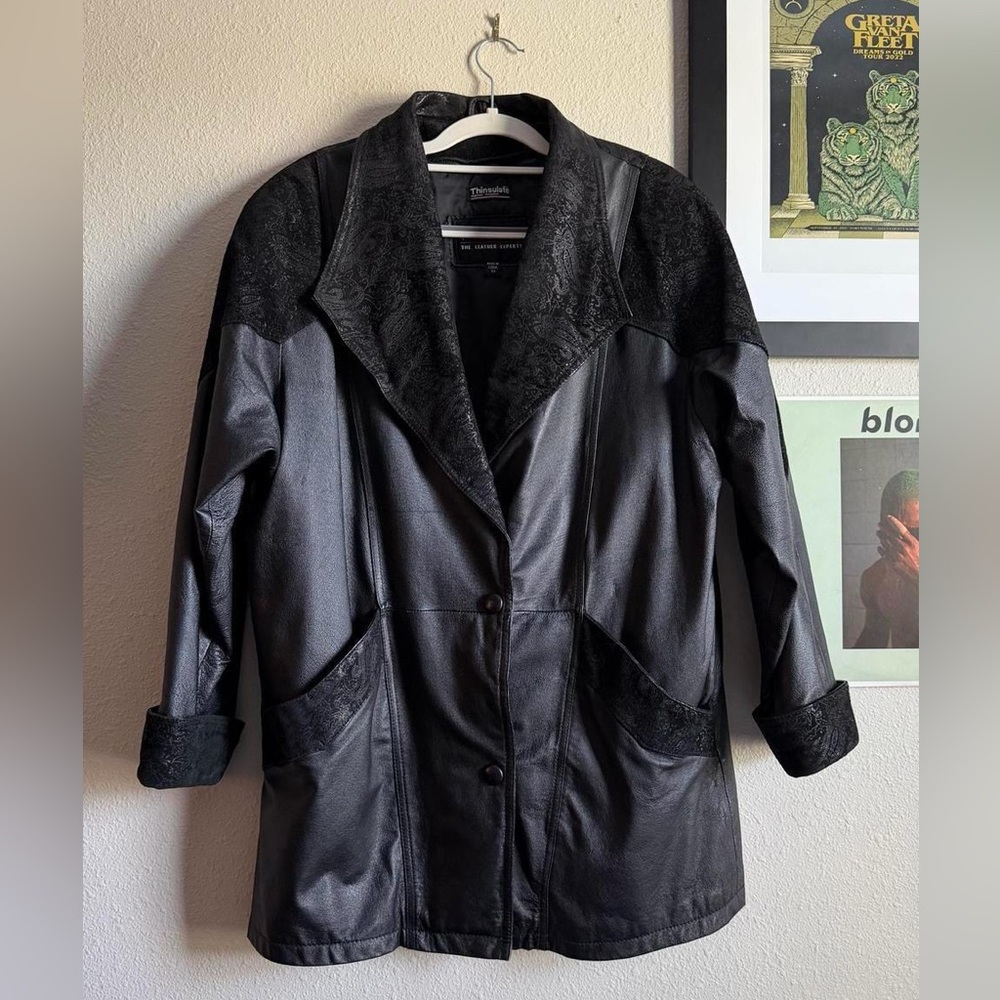 Wilson Black Leather Jacket